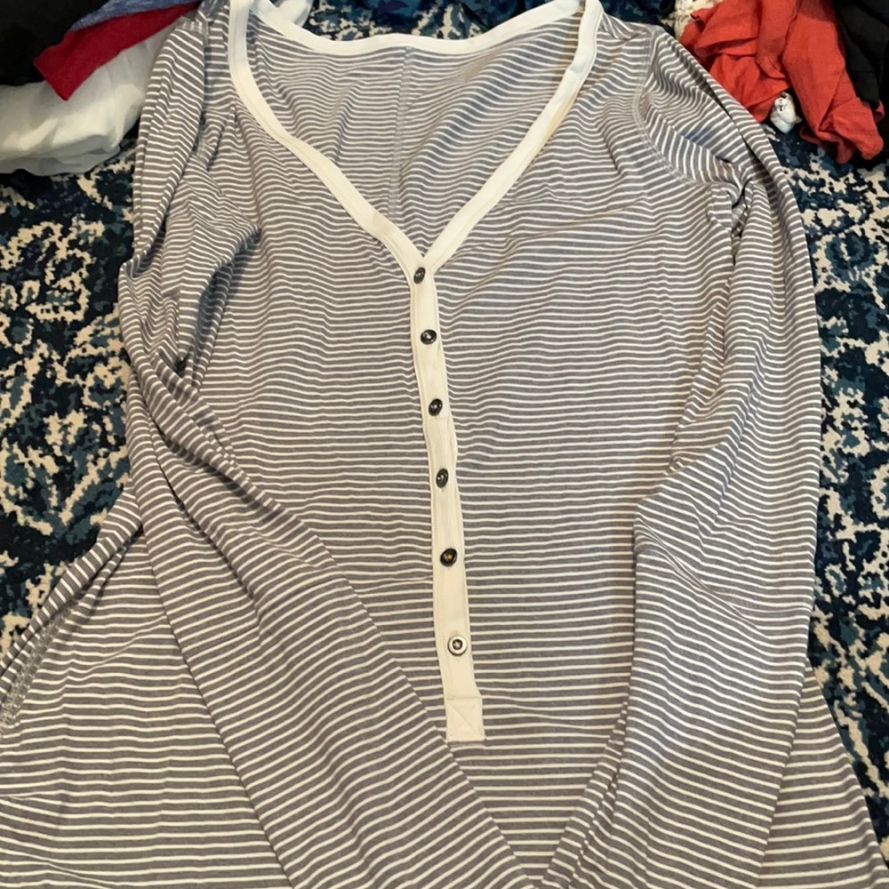 Lululemon Henley Long Sleeve Size 8